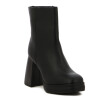Bota Mujer Beira Rio Taco 11cm Plataforma 3cm Negro