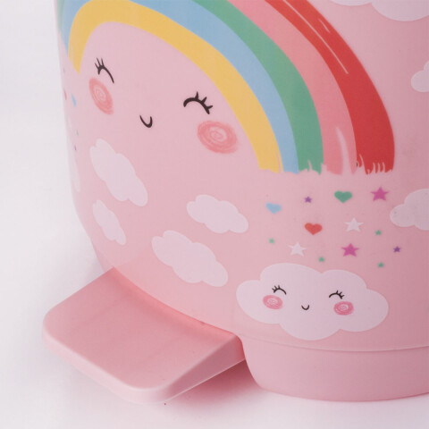 Basurero Infantil con Pedal ARCOIRIS 1