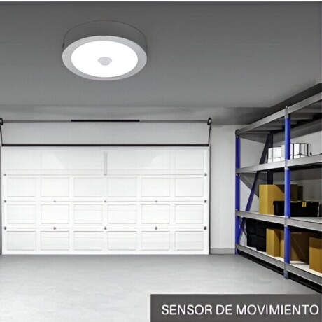PANEL LED REDONDO ADOSAR CALIDO 18W - SENSOR DE MOVIMIENTO Panel Led Con Sensor de Movimiento 18W Calido
