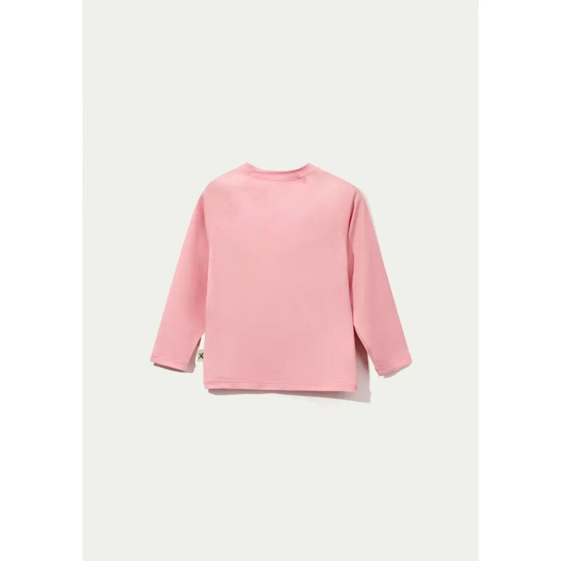 CAMISETA ML UNISSEX ROSA CLARO