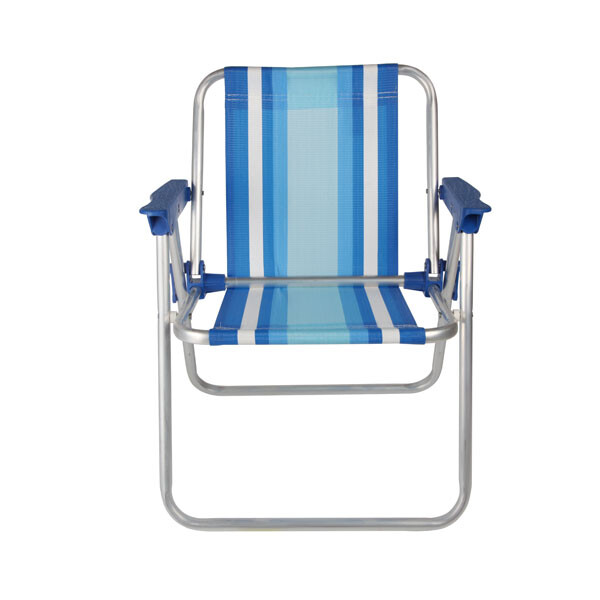 SILLA INFANTIL ALTA ALUMINO AZUL AZUL