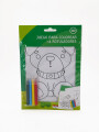 JUEGO PARA COLOREAR 3D BLANCO
