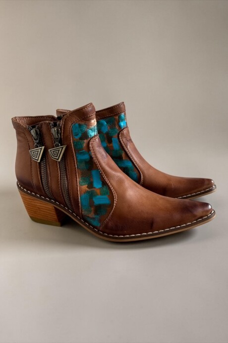Bota Eva Terra con Arte Turquesa Bota Eva Terra con Arte Turquesa