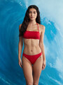 TOP BANDEAU LIA CON COPA REMOVIBLE ROJO