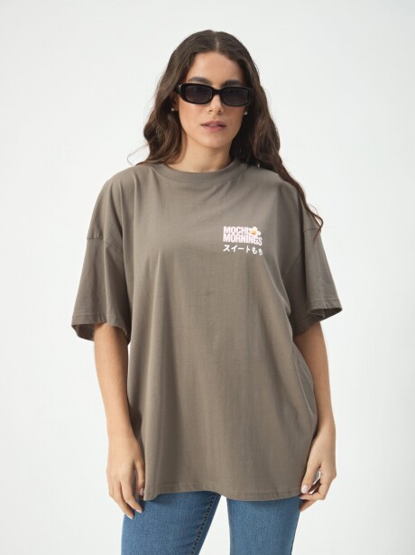 REMERA OVERSIZE MOCHI GRIS
