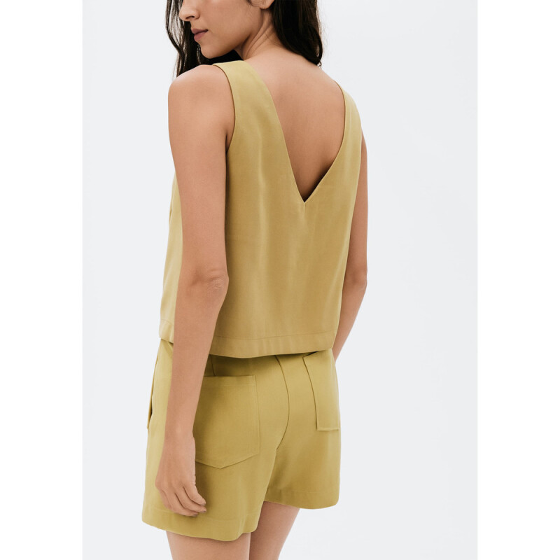 BLUSA SM FEM BEGE CLARO