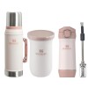 Set Stanley Super Completo termo/mate/bombilla/Yerbera Rosa
