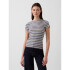 FRCH SS MOD 2X2 LOGO TEE BLUE STRIPE