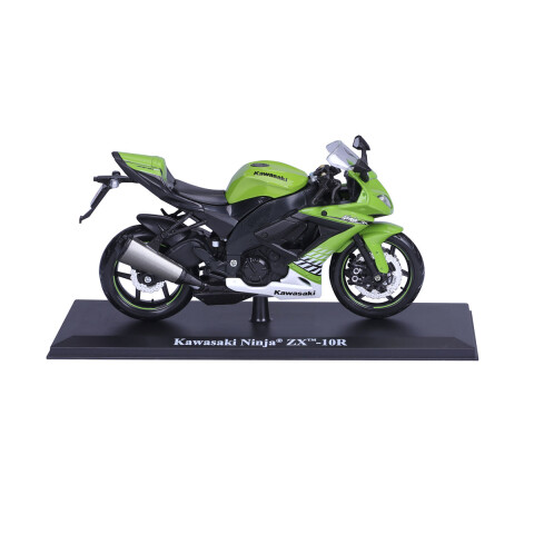 Motocicleta Maisto Kawasaki Ninja ZX-10R Escala 1:12 U