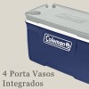 Conservadora Coleman 66,2 Litros Con Posavasos Conservadora Coleman 66,2 Litros Con Posavasos