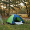 Carpa Iglú De Camping Para 4 Personas AZUL Y VERDE