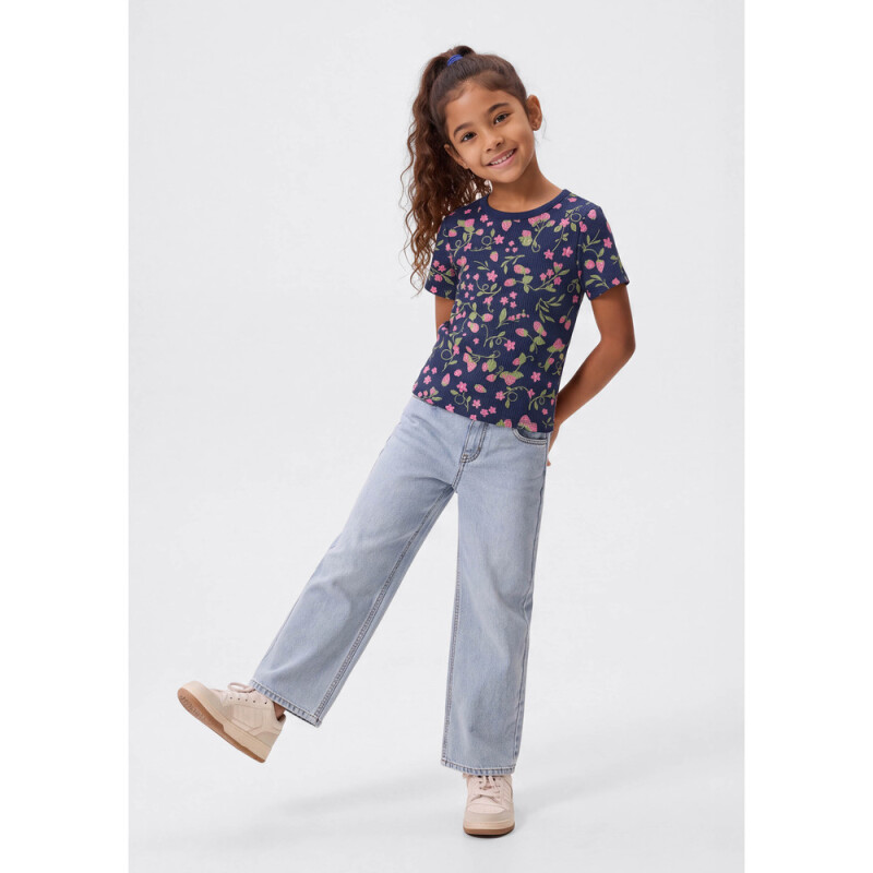 CALCA FEM JEANS CLARO