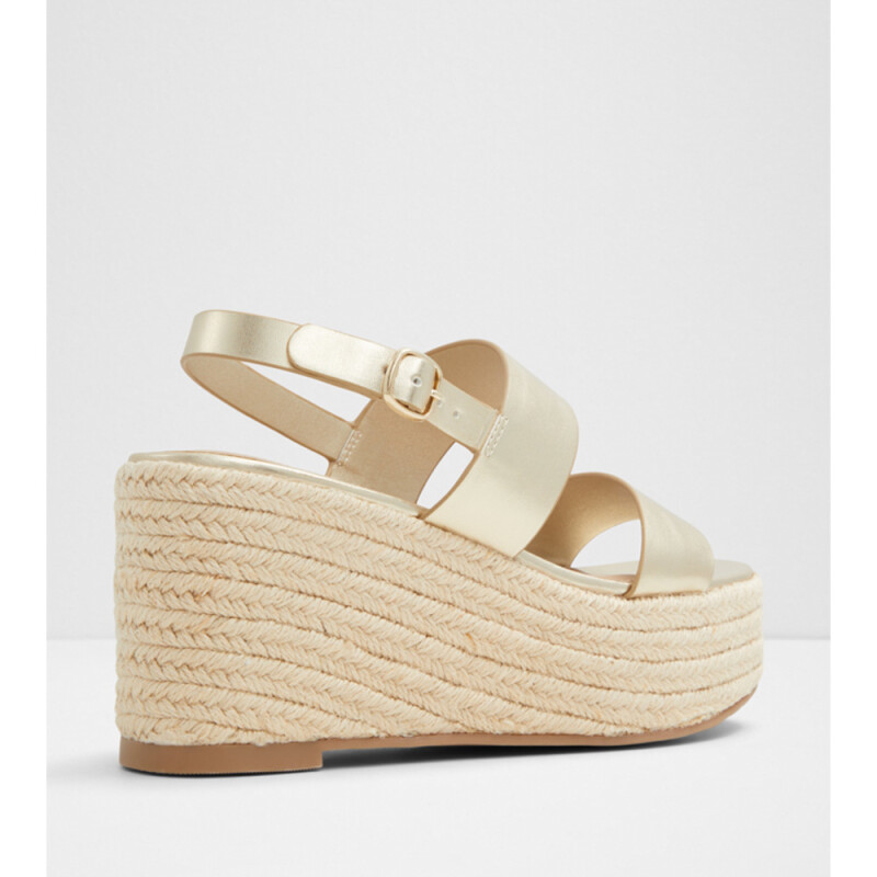 KEONI DARK YELLOW SYNTHETIC CHAMPAGNE