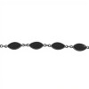 Pulsera Almendra - Plata 925 - Ónix - PU3002 conpiedra