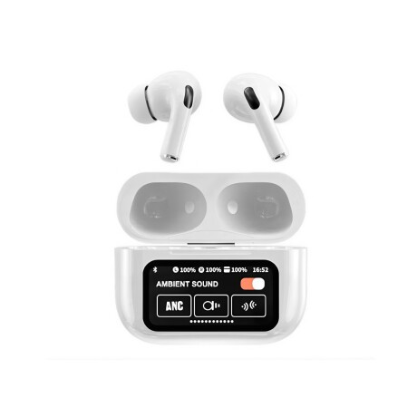 AURICULARES BLUETOOTH LEDPRO9 INALÁMBRICOS ESTUCHE CON PANTALLA TACTIL AURICULARES BLUETOOTH LEDPRO9 INALÁMBRICOS ESTUCHE CON PANTALLA TACTIL