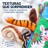 Libro Sensorial de Tela para Bebé con Colas y Texturas Azul 1