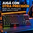 Teclado Gamer Mecánico RGB Xtrike Me GK-989B Anti-ghosting Color Negro