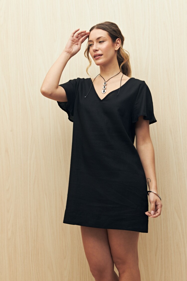 VESTIDO MARILOU Negro