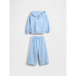 FLC HZ HOODIE X WIDE LEG SET WIND BLUE