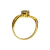 Anillo Solitario-Oro bajo-Piedra Zirconia-AN8082 conpiedra