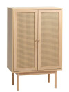 Armario HALMSTAD 2 puertas ratán sin/roble Armario HALMSTAD 2 puertas ratán sin/roble