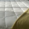 Acolchado microfibra 300gm Aspen blanco 2 plazas
