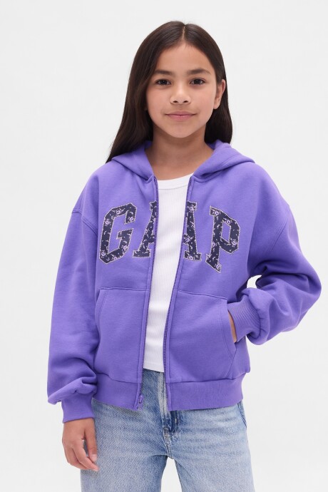 Canguro Con Cierre Niña Blue Iris 2