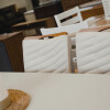 Silla Julia tapizada - Linea Milán Blanca