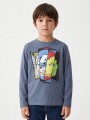 REMERA AVENGERS AZUL OSCURO