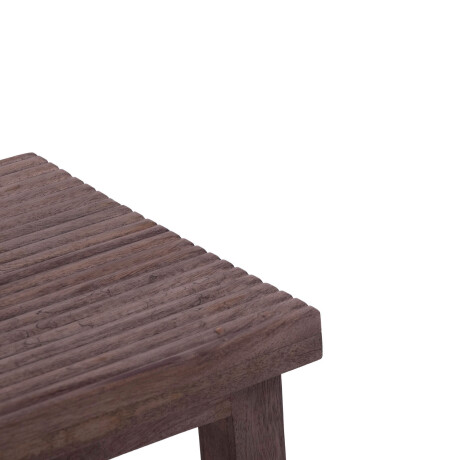 TABURETE MADERA NATURAL-BEIGE 2412-015