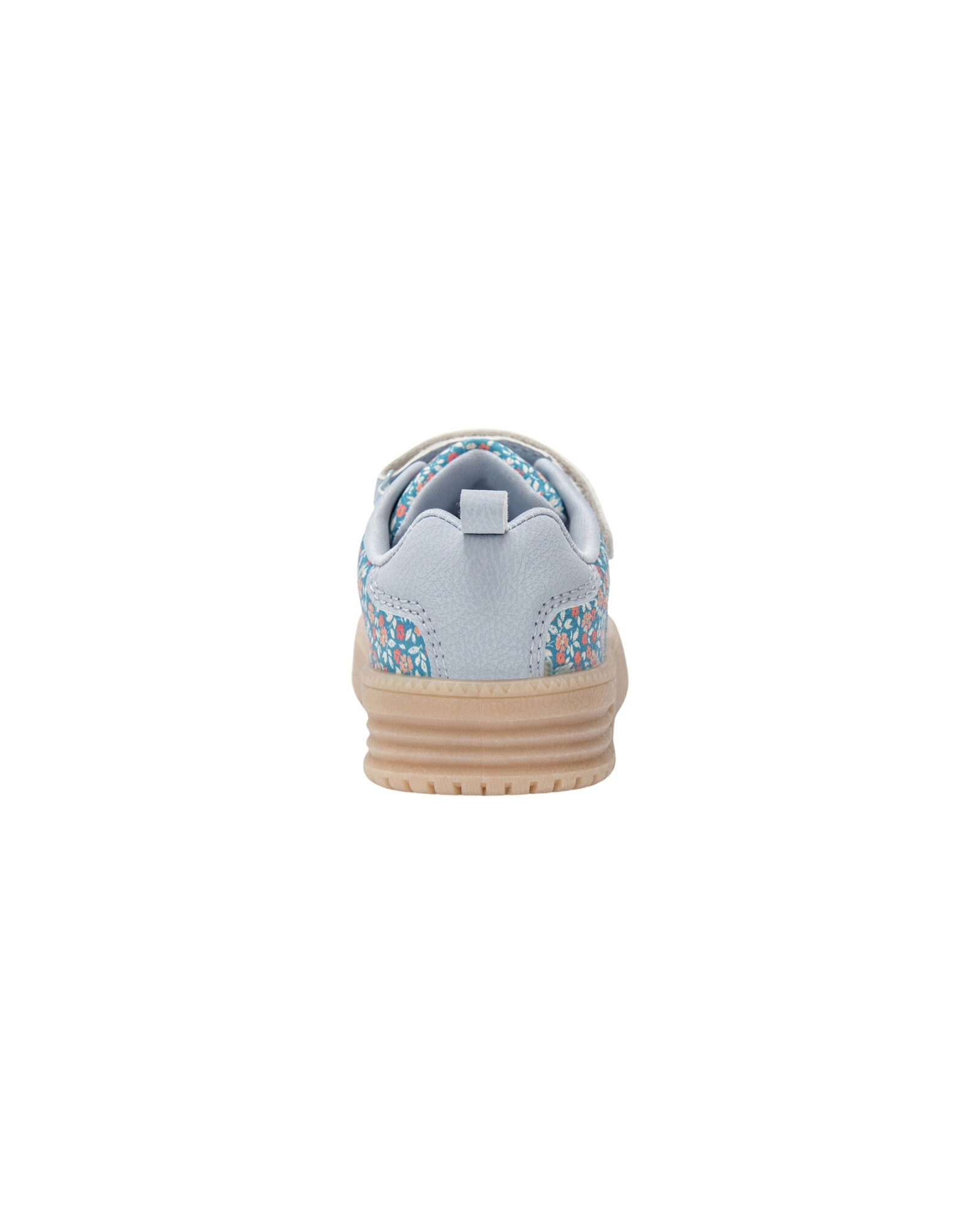 Championes con velcro, diseño floral, azules Sin color