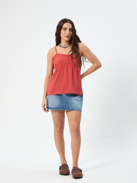 TOP RIHANNA ROJO