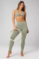 Top Pureluxe Plunge Low Impact Bra Mujer Seagrass