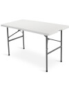 Mesa plegable HOLMEN A62xL124 blanco Mesa plegable HOLMEN A62xL124 blanco