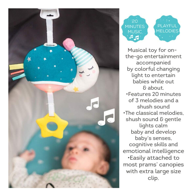 Colgante Mini luna musical Taf Toys Colgante Mini luna musical Taf Toys