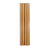 Panel Eps acanalado interior 3D Roble 2850x168x18mm Panel Eps Acanalado Interior 3d Roble 2850x168x18mm