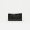 Billetera Katy en cuero liso Negro
