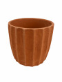 MACETA DECORATIVA MARRON