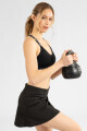 Style black skirt Negro