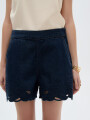 Short Varnel Azul Indigo