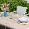 Mesa De Aluminio Para Jardín - Urbanite - 160x90 Beige