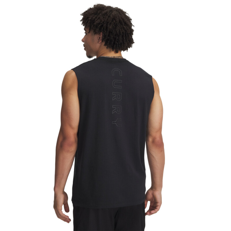 Curry SLVS Tee-WHT BLK-001