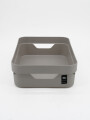 CAJA ORGANIZADORA 2 LTS 29 X 21 CM BEIGE