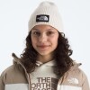 Gorro kids TNF Logo Box Cuffed Beanie White Dune