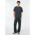 CAMISETA MM MASC LISTRADO AZUL