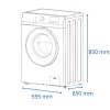 James Lavasecarropas Lse 1016 Inverter 10.5kg Dark Silver James Lavasecarropas Lse 1016 Inverter 10.5kg Dark Silver