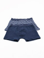 BOXER ALGODÓN PACK X2 AZUL