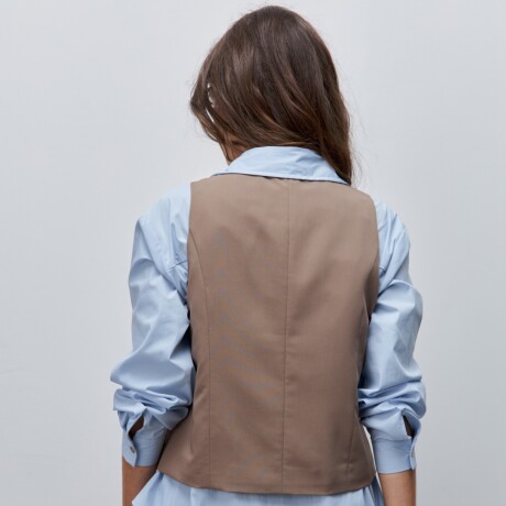 CHALECO KRUZ Marron