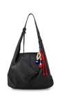 CARTERA ELIZABETH CON LLAVERO DE REGALO WISHES NEGRO