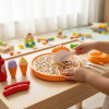 Kit Comida Rápida Para Cortar Infantil C/accesorios Kit Comida Rápida Para Cortar Infantil C/accesorios